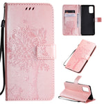 Custodia portafoglio in pelle sintetica per Galaxy S20+