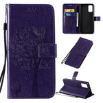 Custodia portafoglio in pelle sintetica per Galaxy S20+