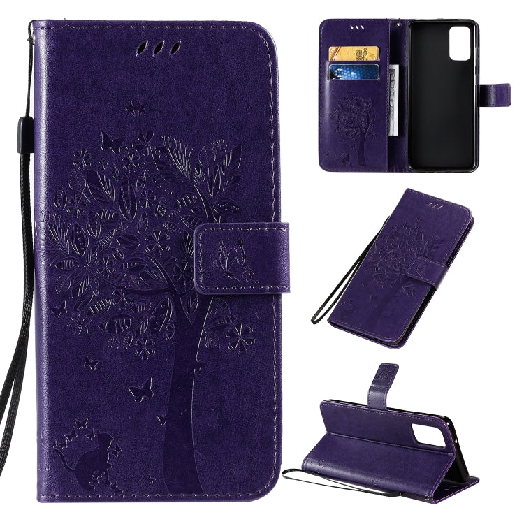 Custodia portafoglio in pelle sintetica per Galaxy S20+