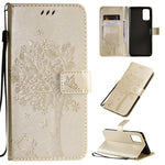 Custodia portafoglio in pelle sintetica per Galaxy S20+