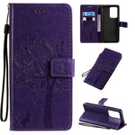 Custodia portafoglio in pelle sintetica per Galaxy S20+