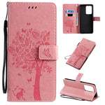 Custodia portafoglio in pelle sintetica per Galaxy S20+