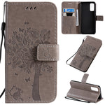 Custodia portafoglio in pelle sintetica per Galaxy S20