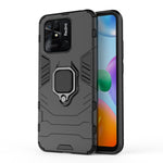 Custodia antiurto per PC + TPU con supporto per anello magnetico, For Xiaomi Redmi 10C, For Xiaomi Redmi Note 11E 5G