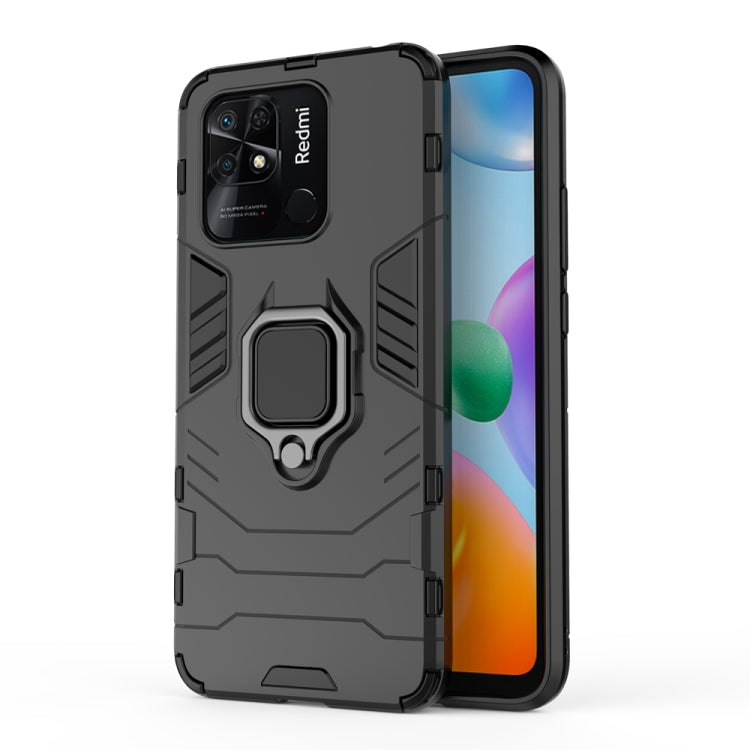 Custodia antiurto per PC + TPU con supporto per anello magnetico, For Xiaomi Redmi 10C, For Xiaomi Redmi Note 11E 5G