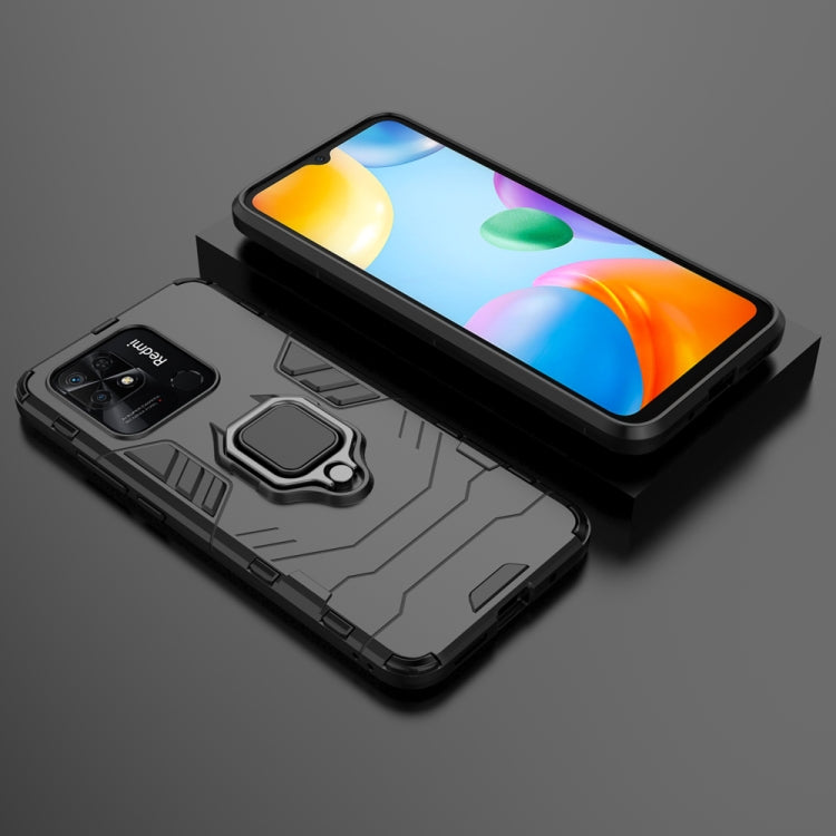 Custodia antiurto per PC + TPU con supporto per anello magnetico, For Xiaomi Redmi 10C, For Xiaomi Redmi Note 11E 5G