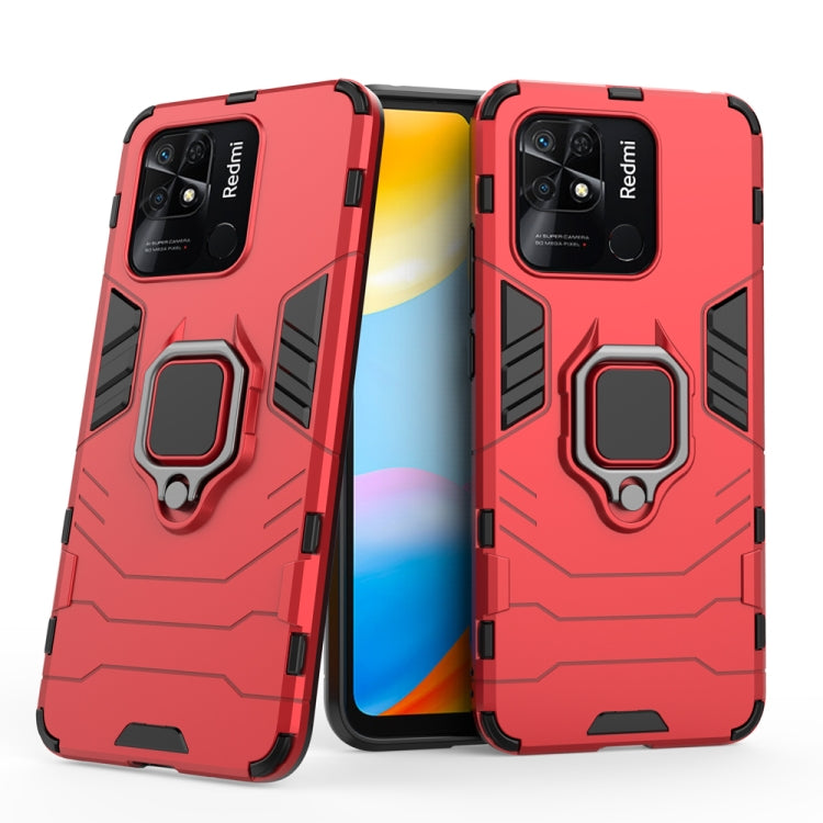 Custodia antiurto per PC + TPU con supporto per anello magnetico, For Xiaomi Redmi 10C, For Xiaomi Redmi Note 11E 5G