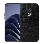 Custodia per telefono in pelle di vacchetta di coccodrillo, For OnePlus 10 Pro 5G, For OnePlus Nord CE 2 5G