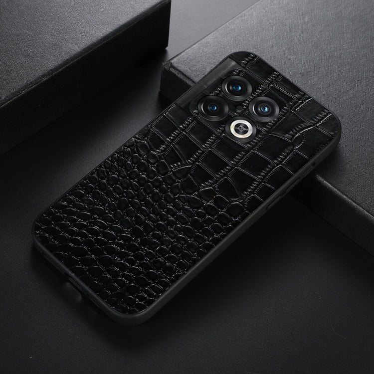 Custodia per telefono in pelle di vacchetta di coccodrillo, For OnePlus 10 Pro 5G, For OnePlus Nord CE 2 5G