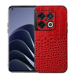 Custodia per telefono in pelle di vacchetta di coccodrillo, For OnePlus 10 Pro 5G, For OnePlus Nord CE 2 5G