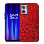 Custodia per telefono in pelle di vacchetta di coccodrillo, For OnePlus 10 Pro 5G, For OnePlus Nord CE 2 5G