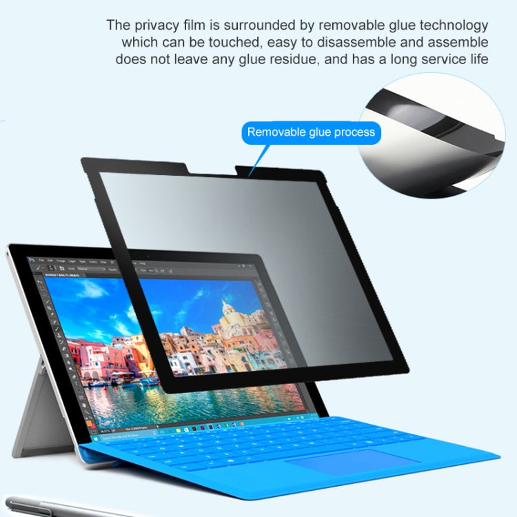 Pellicola anti-peeping per colla per telaio per laptop, For MicroSoft Surface Pro 4 / 5 / 6 / 7+, For MicroSoft Surface Book 1 / 2 / 3, For MicroSoft Surface Go 1 / 2 / 3, For MicroSoft Surface Laptop 1 / 2 / 3, For MicroSoft Surface Pro 8             ...