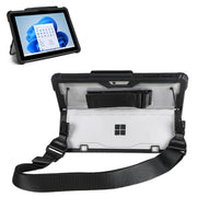 Custodia per laptop con tracolla a mano in acrilico trasparente, For MicroSoft Surface Pro 8, For MicroSoft Surface Pro 4 / 5 / 6 / 7 / 7+, For MicroSoft Surface Go 1 / 2 / 3
