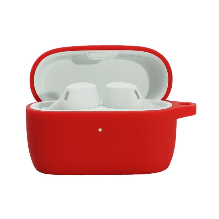 Custodia protettiva per auricolari in silicone tinta unita per Jabra Elite 4