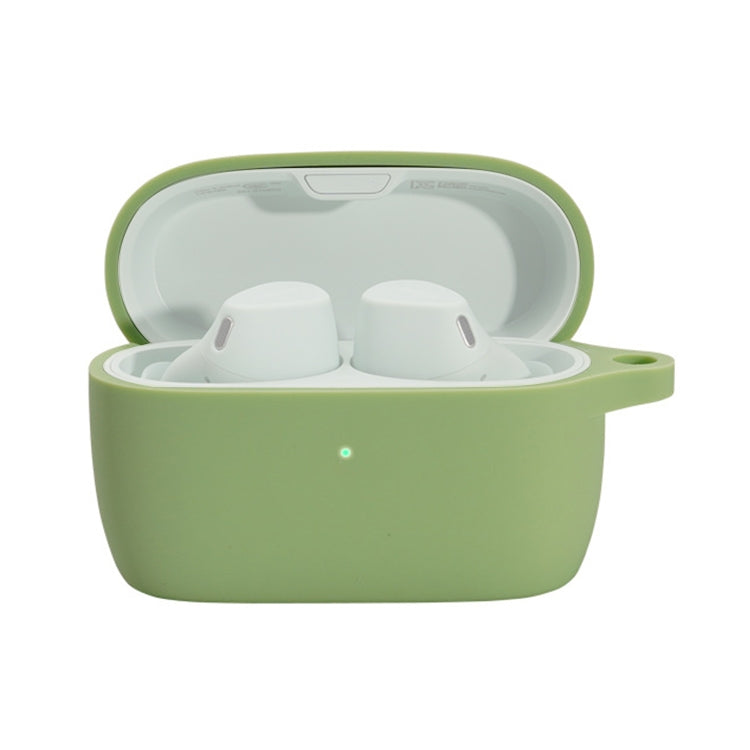 Custodia protettiva per auricolari in silicone tinta unita per Jabra Elite 4