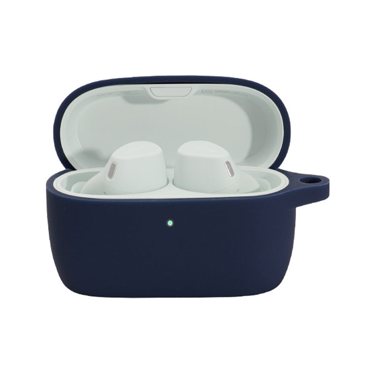 Custodia protettiva per auricolari in silicone tinta unita per Jabra Elite 4