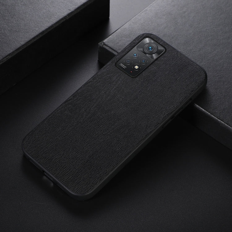 Custodia per telefono in PU con struttura in legno, For Xiaomi Redmi Note 11 Pro Global, For Samsung Galaxy A23 4G, For Samsung Galaxy A33 5G, For Samsung Galaxy A53 5G, For Samsung Galaxy A73 5G
