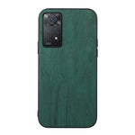 Custodia per telefono in PU con struttura in legno, For Xiaomi Redmi Note 11 Pro Global, For Samsung Galaxy A23 4G, For Samsung Galaxy A33 5G, For Samsung Galaxy A53 5G, For Samsung Galaxy A73 5G