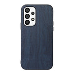 Custodia per telefono in PU con struttura in legno, For Xiaomi Redmi Note 11 Pro Global, For Samsung Galaxy A23 4G, For Samsung Galaxy A33 5G, For Samsung Galaxy A53 5G, For Samsung Galaxy A73 5G