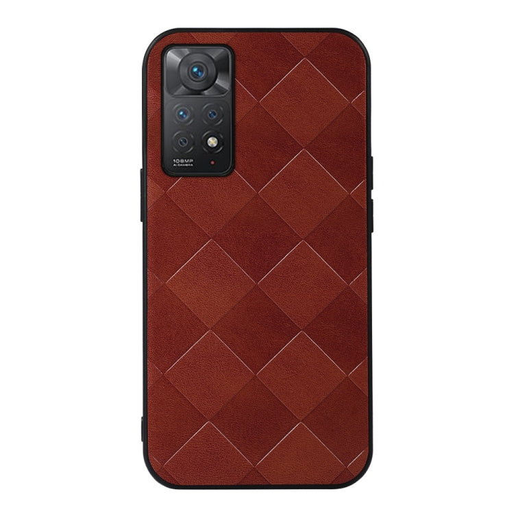 Custodia per telefono in PU scozzese intrecciata, For Xiaomi Redmi Note 11 Pro Global, For Samsung Galaxy A23 4G, For Samsung Galaxy A33 5G, For Samsung Galaxy A53 5G, For Samsung Galaxy A73 5G