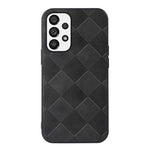 Custodia per telefono in PU scozzese intrecciata, For Xiaomi Redmi Note 11 Pro Global, For Samsung Galaxy A23 4G, For Samsung Galaxy A33 5G, For Samsung Galaxy A53 5G, For Samsung Galaxy A73 5G