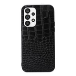 Custodia in pelle di vacchetta con strato superiore di coccodrillo, For Xiaomi Redmi Note 11 Pro Global, For Samsung Galaxy A23 4G, For Samsung Galaxy A33 5G, For Samsung Galaxy A53 5G, For Samsung Galaxy A73 5G
