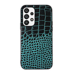 Custodia in pelle di vacchetta con strato superiore di coccodrillo, For Xiaomi Redmi Note 11 Pro Global, For Samsung Galaxy A23 4G, For Samsung Galaxy A33 5G, For Samsung Galaxy A53 5G, For Samsung Galaxy A73 5G