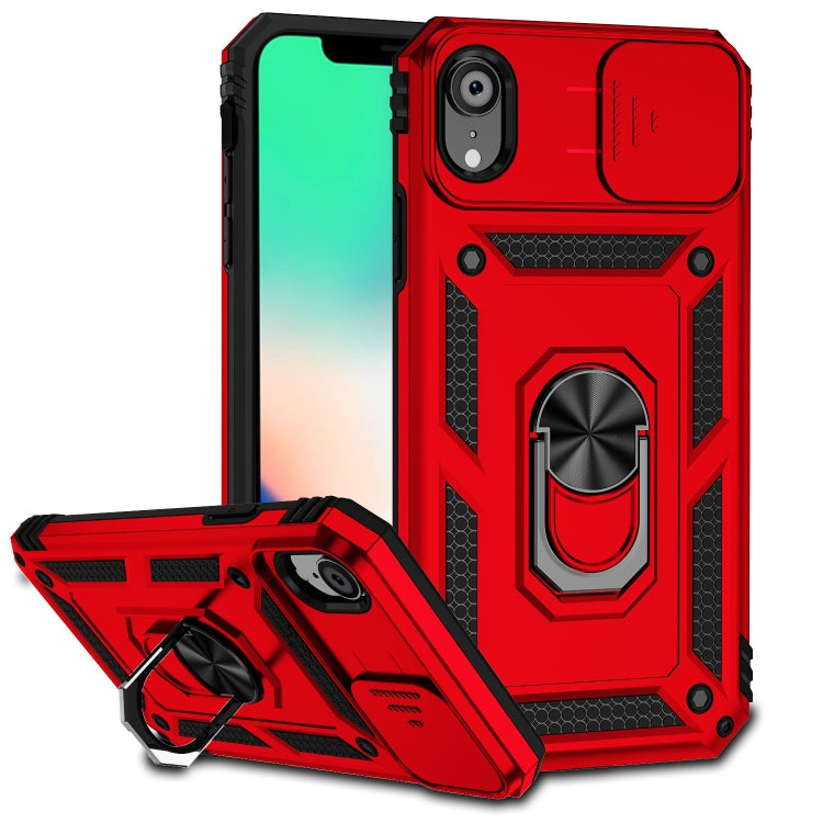 Custodia con copertura scorrevole per iPhone XS e X