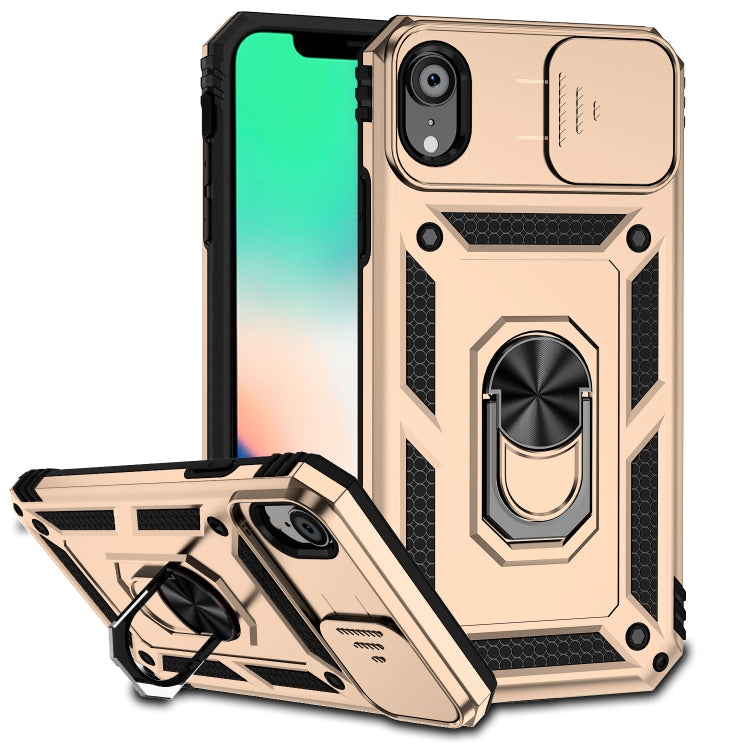 Custodia con copertura scorrevole per iPhone XS e X