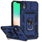 Custodia con copertura scorrevole per iPhone XS e X