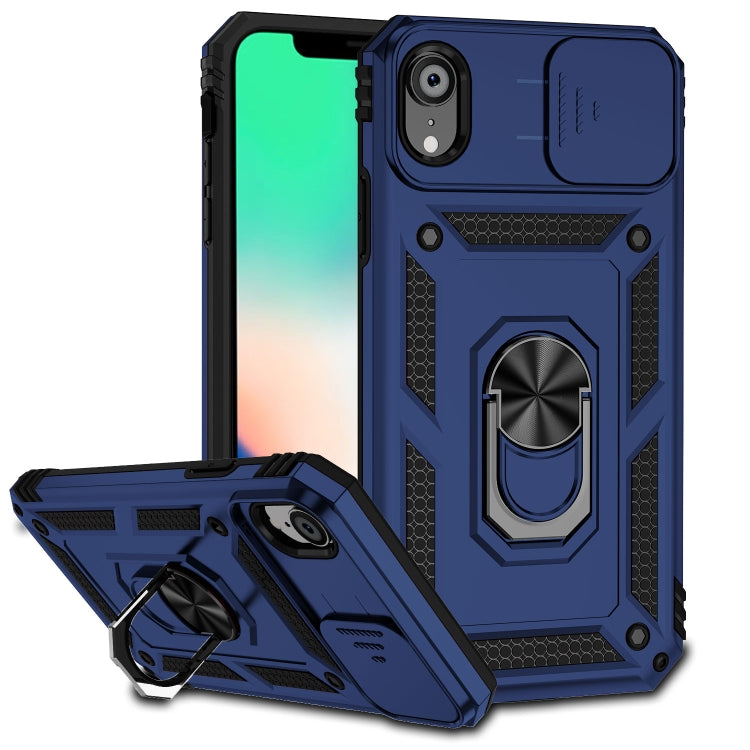 Custodia con copertura scorrevole per iPhone XS e X