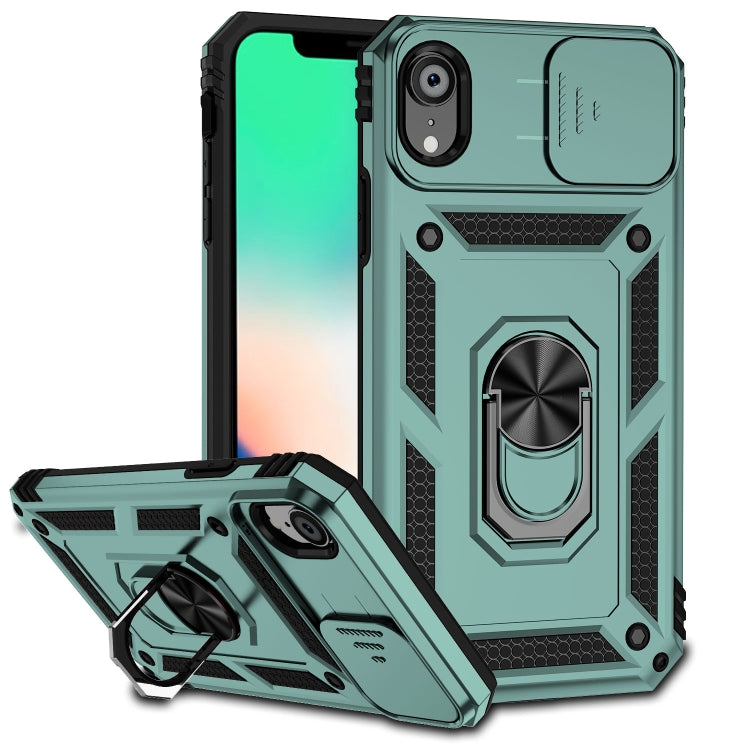 Custodia con copertura scorrevole per iPhone XS e X