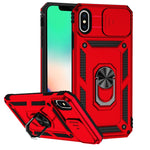 Custodia con copertura scorrevole per iPhone XS e X