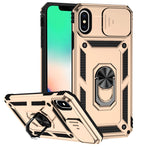 Custodia con copertura scorrevole per iPhone XS e X