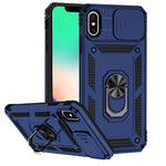Custodia con copertura scorrevole per iPhone XS e X