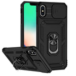 Custodia con copertura scorrevole per iPhone XS e X