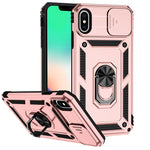 Custodia con copertura scorrevole per iPhone XS e X
