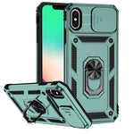 Custodia con copertura scorrevole per iPhone XS e X