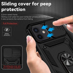 Custodia con copertura scorrevole per iPhone 8 Plus e 7 Plus