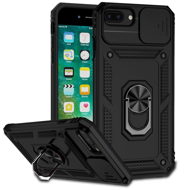 Custodia con copertura scorrevole per iPhone 8 Plus e 7 Plus