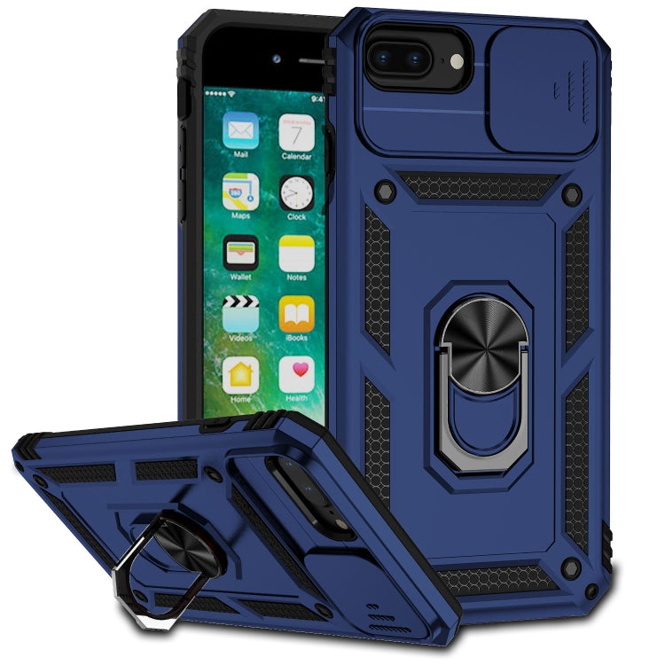 Custodia con copertura scorrevole per iPhone 8 Plus e 7 Plus