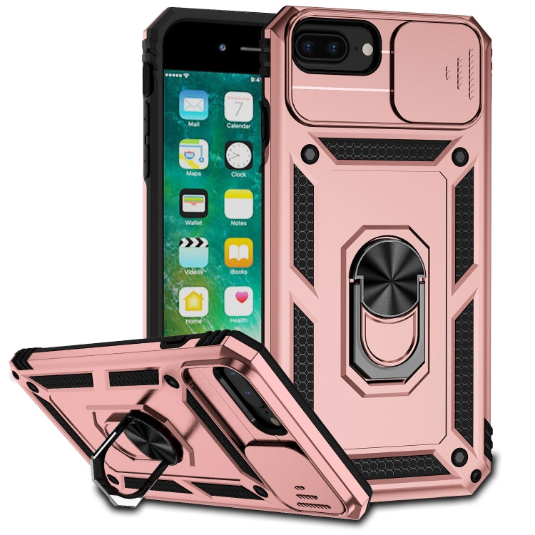 Custodia con copertura scorrevole per iPhone 8 Plus e 7 Plus