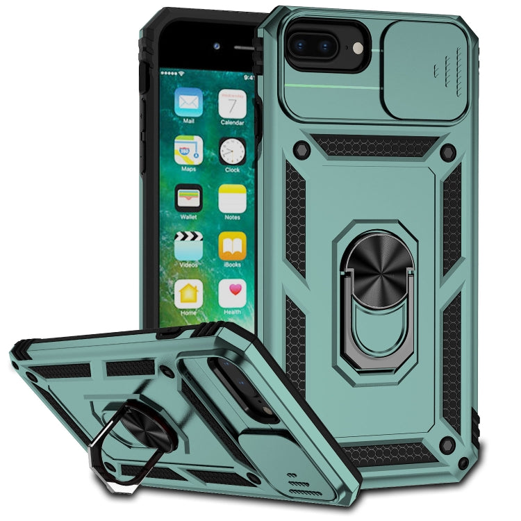 Custodia con copertura scorrevole per iPhone 8 Plus e 7 Plus