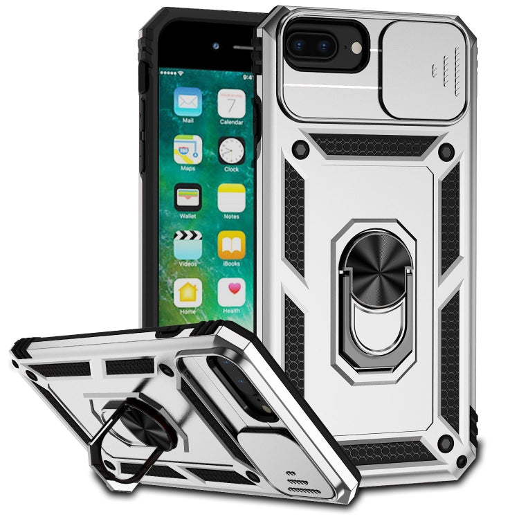 Custodia con copertura scorrevole per iPhone 8 Plus e 7 Plus