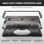 Silicone + custodia per tablet PC, For Samsung Galaxy Tab S8 Ultra
