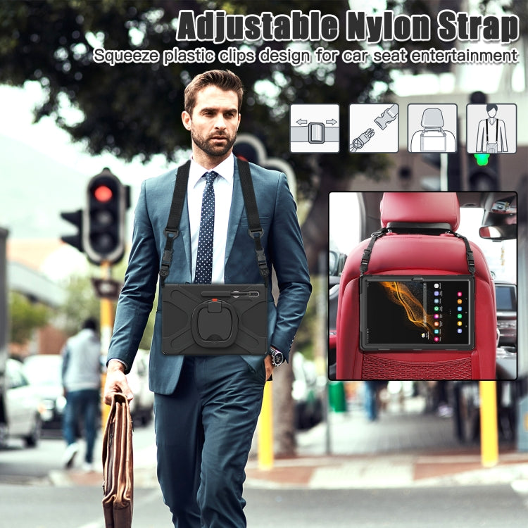 Silicone + custodia per tablet PC, For Samsung Galaxy Tab S8 Ultra