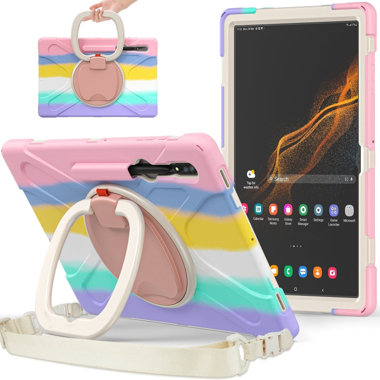 Silicone + custodia per tablet PC, For Samsung Galaxy Tab S8 Ultra