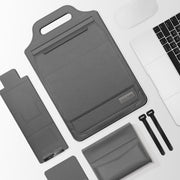 Borsa multifunzionale per laptop con supporto per tappetino per mouse, 12 inch, 13 inch, 15 inch