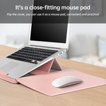 Borsa multifunzionale per laptop con supporto per tappetino per mouse, 12 inch, 13 inch, 15 inch