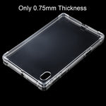 Custodia per tablet in TPU trasparente antiurto a quattro angoli da 0,75 mm, For Lenovo Legion Y700, For OPPO Pad
